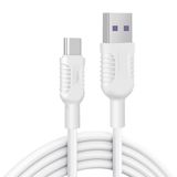 Cabo Usb Tipo C Universal - 1 Metros De Cabo - Branco