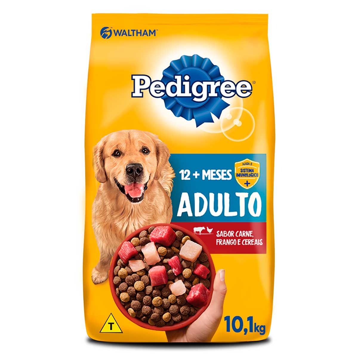 Ração para Cachorro Pedigree Carne Frango e Cereal 10,1 Kg