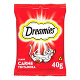 Petisco Dreamies Carne Para Gatos Adultos 40 g