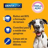 Petisco Pedigree Dentastix Cuidado Oral Para Cães Adultos Raças Grandes 7 Sticks