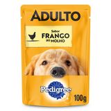 Ração Úmida Pedigree Sachê Frango ao Molho para Cães Adultos 100 g