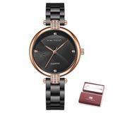 Relógio Feminino Mini Focus Mf0310l À Prova D&#39;água Preto