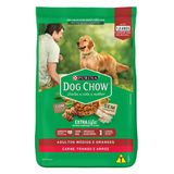 Ração Seca Nestlé Purina Dog Chow Extra Life Carne, Frango e Arroz Cães Adultos Todas as Raças - 3 Kg