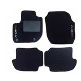 Kit Tapete De Carpete Para Honda Hr-V Modelo 2017 Até 2020 Preto