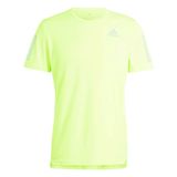 Camisa Adidas Own The Run Verde-masculino