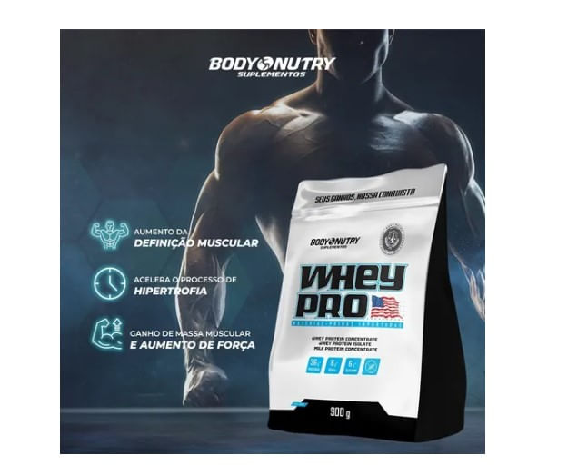 Whey Pro Protein Nutri Isolado &amp; Concentrado - Zero 0% Soja Chocolate Suiço Mais Vendido