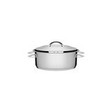 Caçarola Rasa Inox Fundo Triplo Solar 16cm 1,4L Tramontina