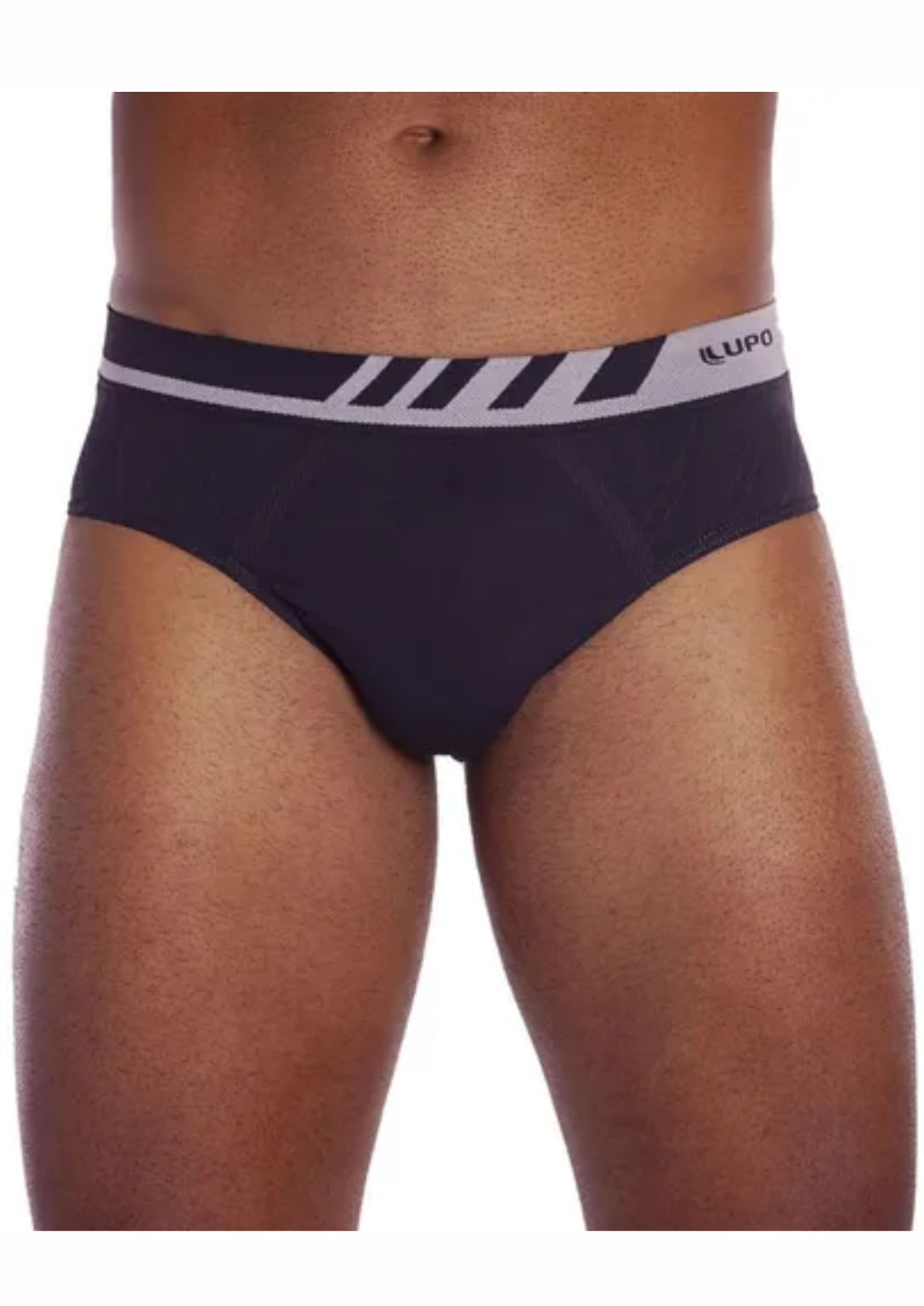 Cueca Slip Lupo - Grafite - 00691 | Pau A Pique Cueca Slip 00691 - Grafite - Gg