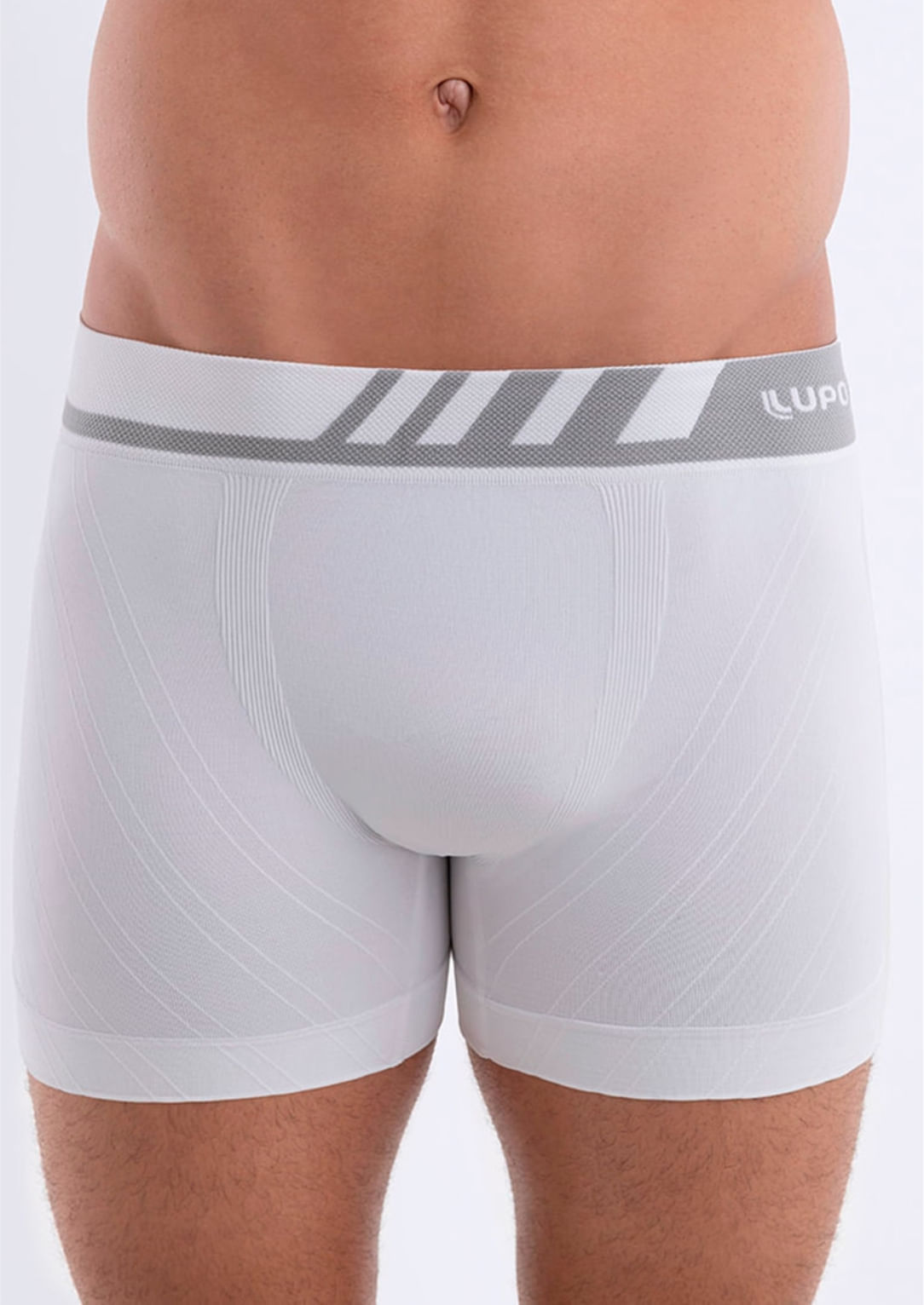 Cueca Boxer Microfibra Lupo - Branco - 00671 | Pau A Pique Cueca Boxer 00671 - Branco - Gg