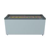 Freezer Horizontal Metalfrio 2 Portas De Vidro 405 Litros Nf55s