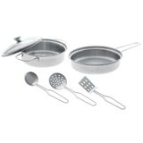 Brinquedo Kit Cozinha Inox Diversão Na Cozinha 8904 Braskit