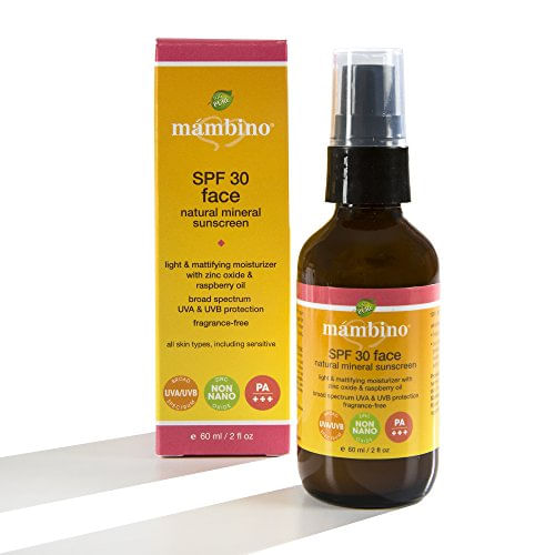 Protetor Solar Facial Mambino Organics Spf 30 Mineral Natur