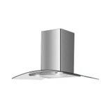 Coifa De Parece Glass Classic 90cm Inox 110v