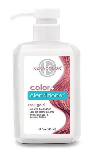 Tintura De Cabelo Keracolor Clenditioner Rose Gold - Semi Pe