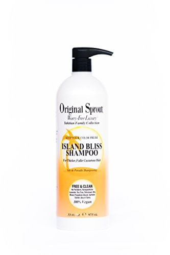 Shampoo Original Sprout Island Bliss. Sem Sulfato E Vegano