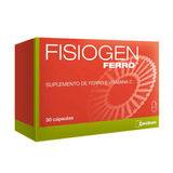 Suplemento Alimentar Fisiogen Ferro 30 Capsulas