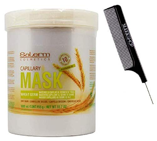 Máscara Capilar Salerm Cosmetics Wheat Germ Condicionador Mas