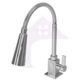 Torneira Cozinha Gourmet Quadrada Mesa Bancada Pia Flexível