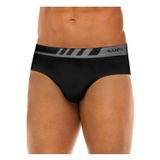 Cueca Slip Lupo - Preto - 00691 | Pau A Pique Cueca Slip 00691 - Preto - Gg