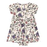 Vestido Curto Infantil Banho De Sol Trick Nick Bege M