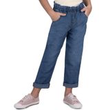 Calça Jeans Infantil Feminina Trick Nick Azul 4