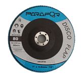 10 Discos Flap7 X 7/8 X 6.4Grão 80