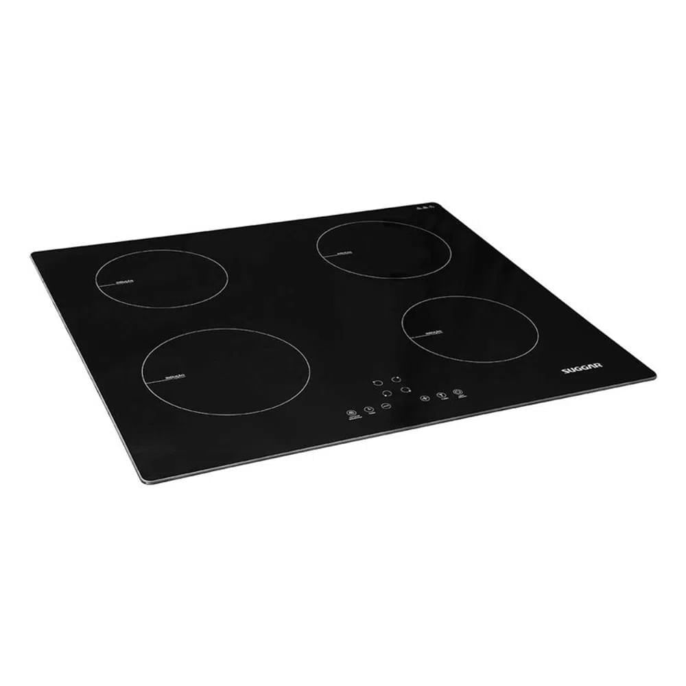 Cooktop De Indução Suggar 4 Queimadores Preto 220v Fg0422vc