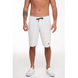 Bermuda Masculina Moletom Off White