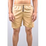 Shorts Praia Masculino Liso - Dourado