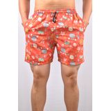 Shorts Praia Masculino Crabs - Laranja