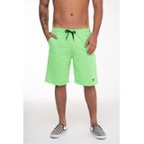 Bermuda Masculina Moletom Verde Neon