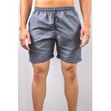 Shorts Praia Masculino Liso - Cinza