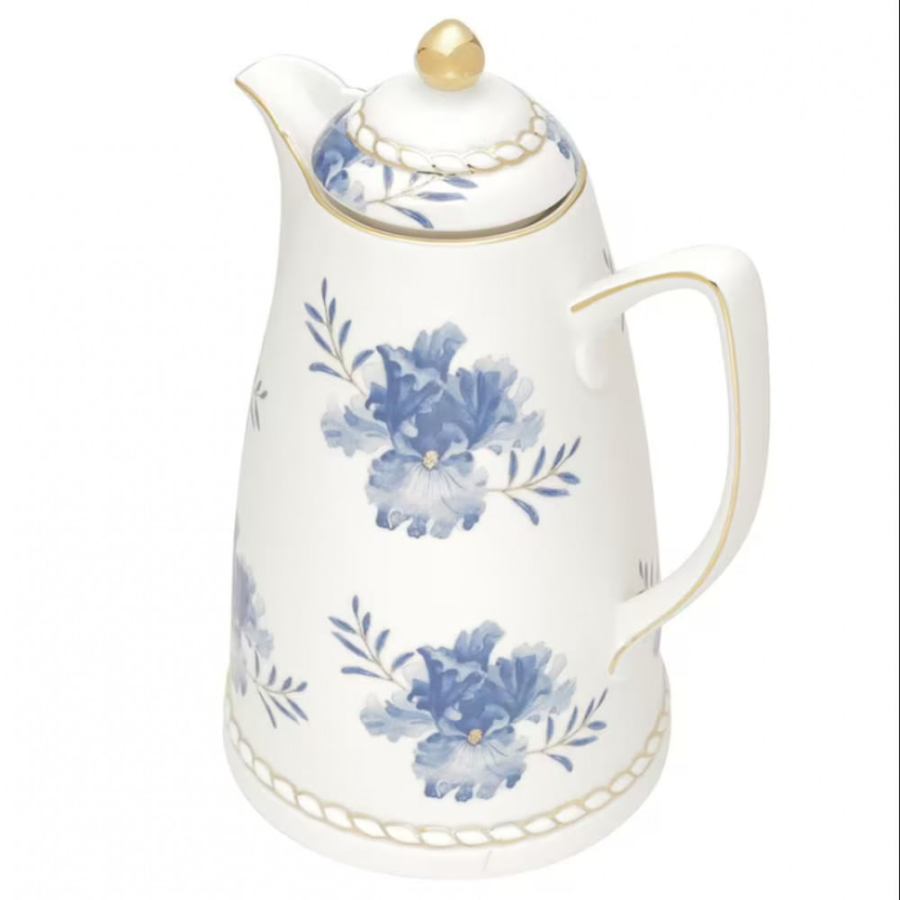 Garrafa Térmica Wolff Em Porcelana Floral 900ml