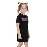 Vestido Infantil Com Glitter Trick Nick Preto 6