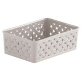 Cesto Organizador Rattan 19 Cm X 13 Cm X 6,5 Cm Paramount