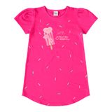 Vestido Infantil Ice Cream Rovi Kids Rosa 8