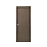 Kit Porta de Madeira Lisa 215x94cm com Batente de MDF Ultra 16cm Melamínico MGM Carvalho Quebec
