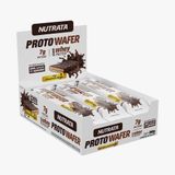 Barra Proto Wafer C/ Whey Protein Chocolate Belga 12un X 30g - Nutrata