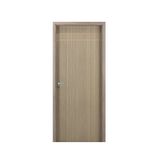 Kit Porta de Madeira Decorada 215x84cm com Batente de MDF Ultra 12cm Mantiqueira MGM Carvalho Alpha