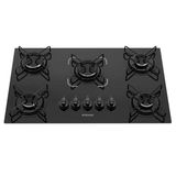 Cooktop 5 Bocas Itatiaia Preto Essencial Bivolt