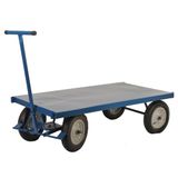 Carro Plataforma 800kg Com Tampo Em Aço Pla800 Fercar