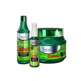 Kit Cresce Cabelo Shampoo Máscara E Tônico Forever Liss