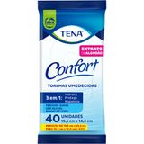 Toalha Umedecida Tena Confort Mini 40 unidades