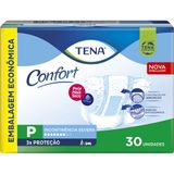 Fralda Geriátrica Tena Confort P com 30 unidades