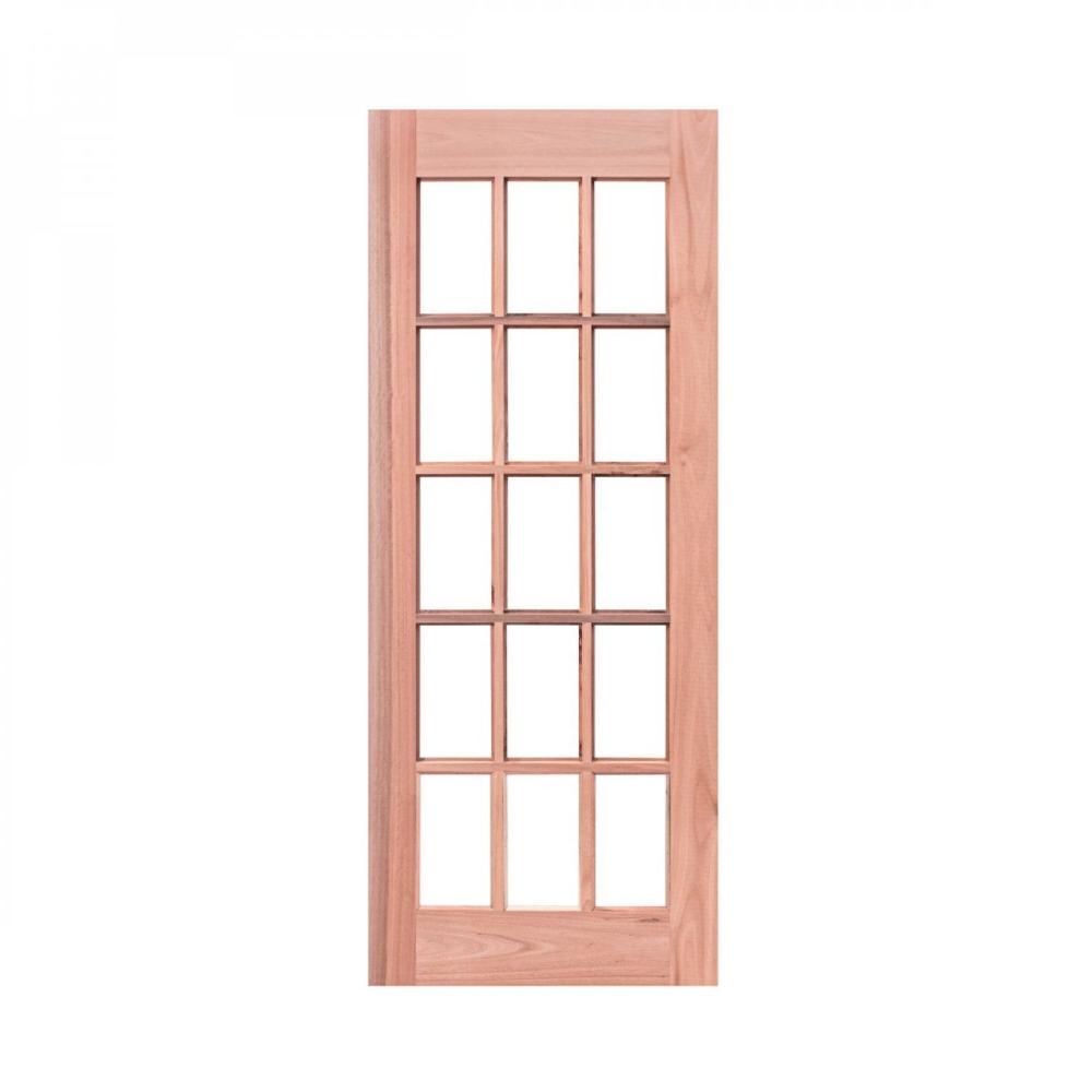 Porta de Madeira Folha 210cmx90cmx3cm PE15 Esel Natural