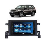 Kit Multimídia Grand Vitara 2008 / 2015 Mp5 7 Pol Bt Usb Fm Leitor Sd