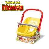 Bebê Conforto Turma Da Mônica - Samba Toys - Bebe Conforto Turma Da Monica Brinquedo Menina - Panami