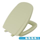 Assento Sanitário Almofadado Monte Carlo Astra Creme 37