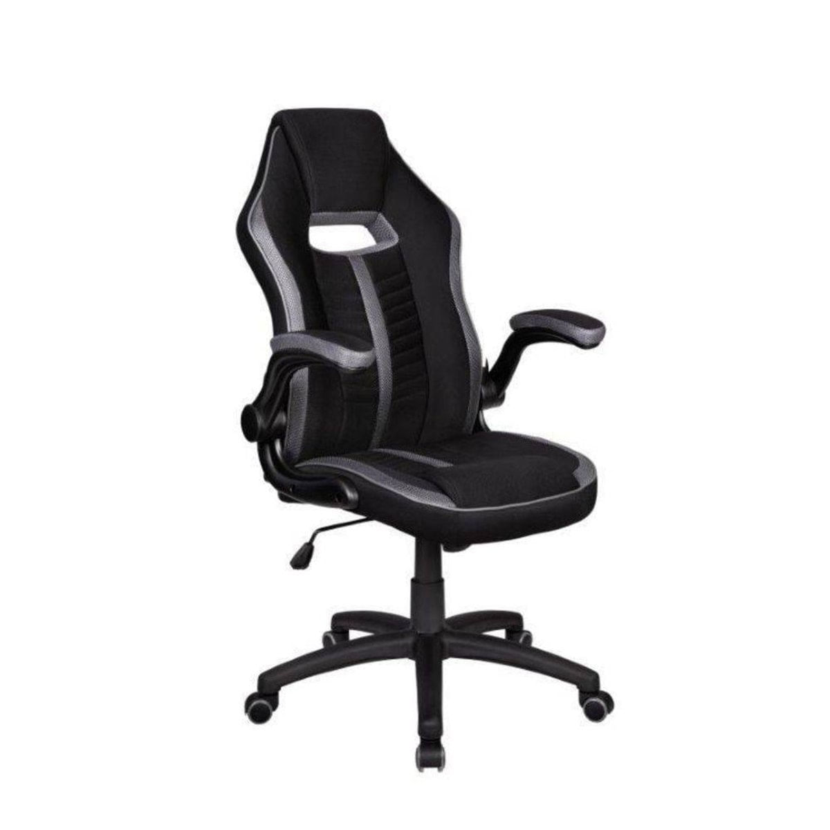 Cadeira Gamer Sistema Relax Pelegrin PEL-3011 Preta e Cinza