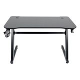 Mesa Gamer Pelegrin Pel-002p Preta Metal E Mdf